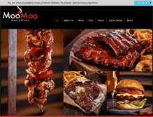 Tablet Screenshot of moo-moo.co.za